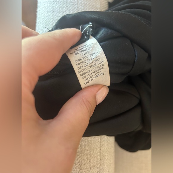 NWT Black Floor Length Strappy NIKI (By NIKI LIVAS) Gown - Picture 10 of 11